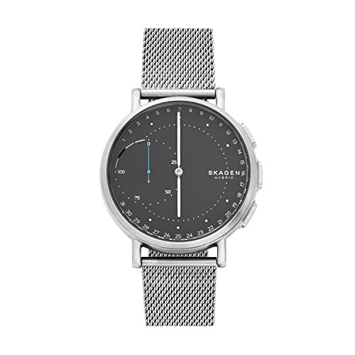 Skagen Signatur Stainless Steel Mesh Hybrid Smartwatch